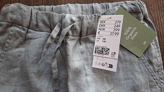 H&M poikien housut ja shortsit koko 128
