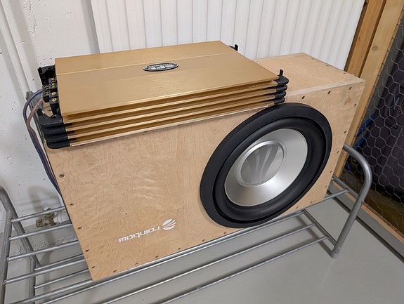 SPL Dynamics ICE 150.4 + Rainbow SL-S12