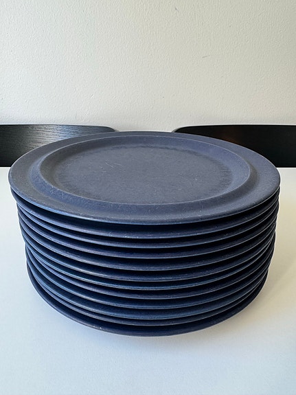 Arabia Blues ruokalautasia 12kpl