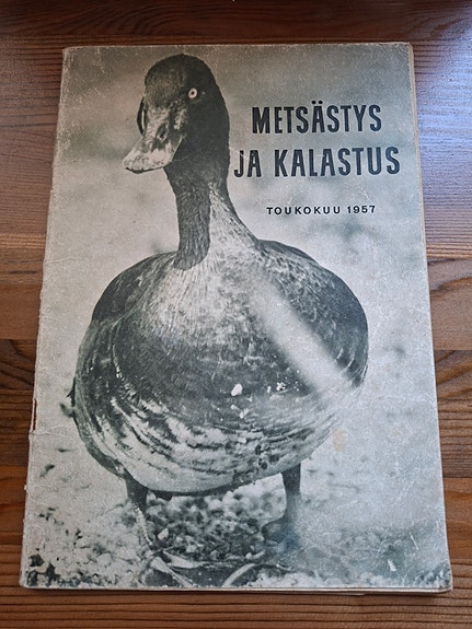 Metsästys ja kalastus lehti 5/1957