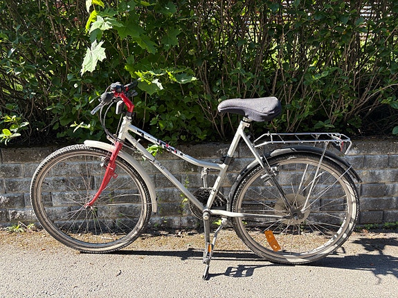 Retro Tunturi naisten hybridipyörä