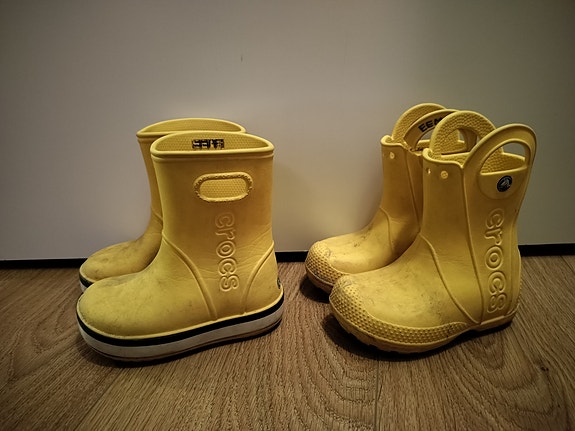Crocs kumisaappaat (toiset kaupan päälle)