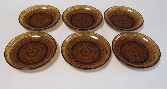Kastehelmi lautanen halk. 14 cm, 6 kpl
