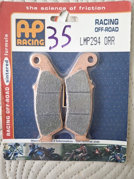 AP Racing LMP294 ORR jarrupalat off-road