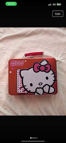 Hello Kitty metallinen lelu salkku