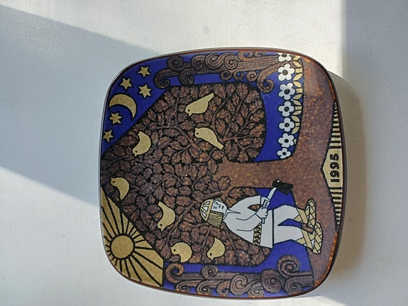 Arabia, Raija Uosikkinen, vuosilautanen, 1995