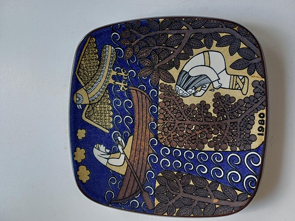 Arabia, Raija Uosikkinen, vuosilautanen, 1980