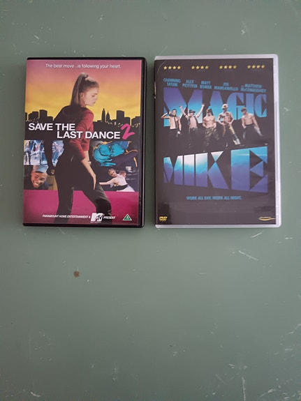 Save the Last Dance 2 ja Magic Mike DVD-elokuvat