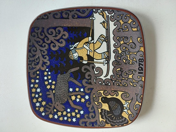 Arabia, Raija Uosikkinen, vuosilautanen, 1978