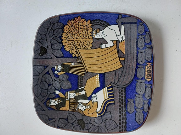 Arabia, Raija Uosikkinen, vuosilautanen, 1983