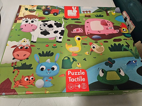 Palapeli isoilla paloilla
