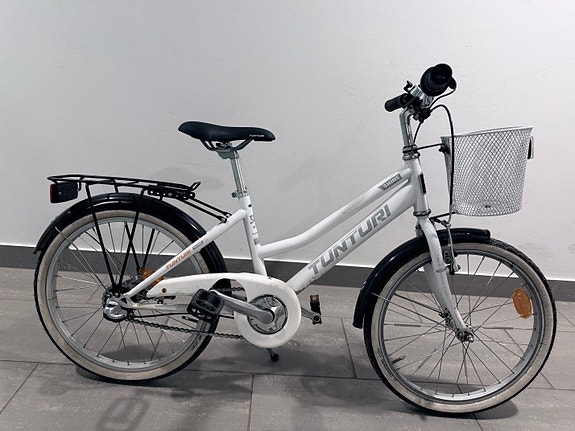 Tunturi lastenpyörä 20" valkoinen