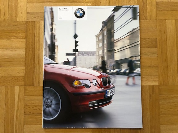 Esite BMW E46 3-sarja Compact vuodelta 2001 316ti Compact & 325ti Compact