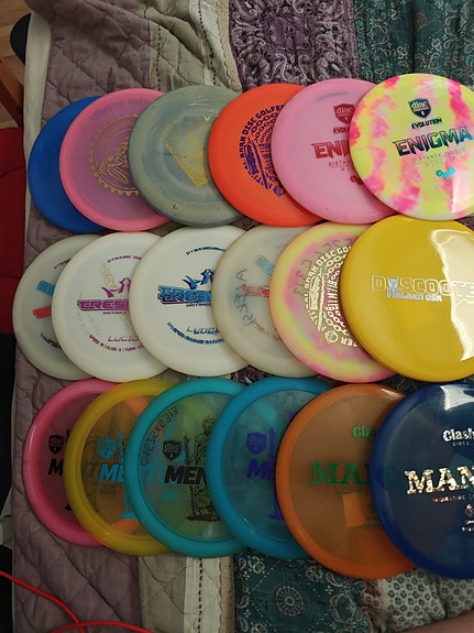 Frisbeegolfkiekkoja (Discmania, Prodigy, Clash Discs, Dynamic Discs, Prodiscus)