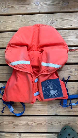 Rukka retro lasten pelastusliivi oranssi 20 kg