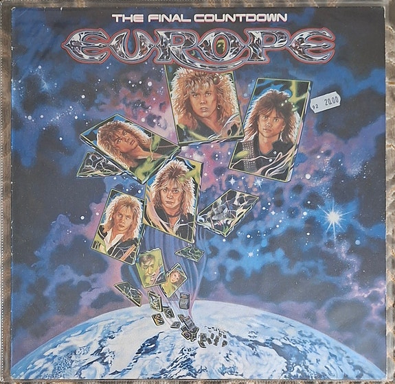 Europe, Eppu Normaali, Roxette, Samantha Fox, Juice Leskinen LP-levyt