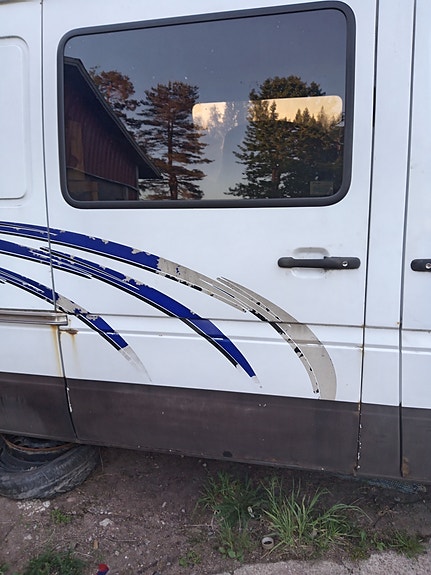Mercedes-Benz Sprinter w903 liukuovi