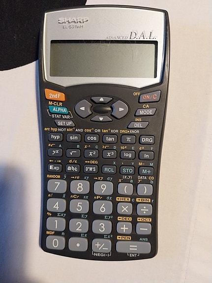 Sharp EL-531WH laskin