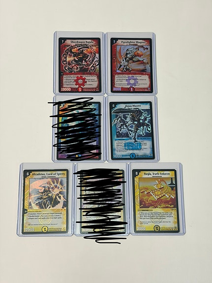 Duel Masters kortit holoerikoiskortteja 5 kpl