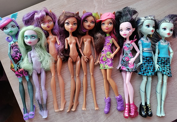 Monster High nukkeja