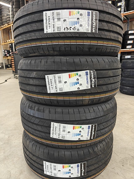225/45R17 Goodyear Eagle F1 Asymmetric 6 94W XL uudet