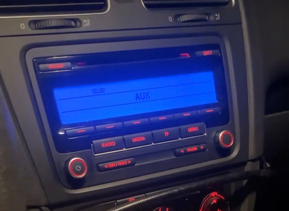 Volkswagen golf 6 radio