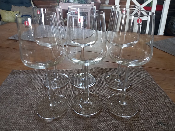 Iittala viinilasit 6kpl