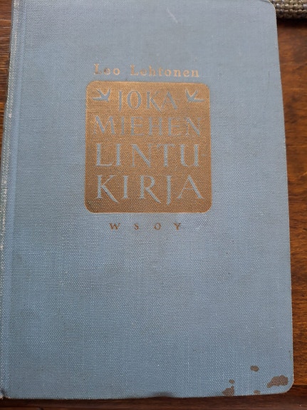 Jokamiehen lintukirja – Leo Lehtonen, WSOY 1955