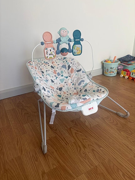 Fisher-Price vauvan sitteri lelukaaressa