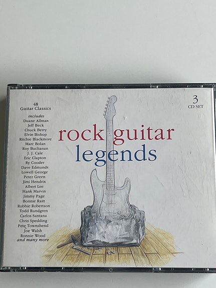 Rock Guitar Legends 3CD kokoelma