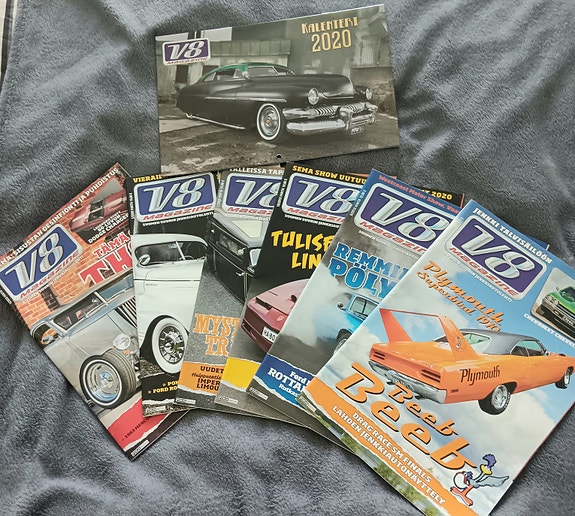 V8 magazine lehtiä 08/19-4/20