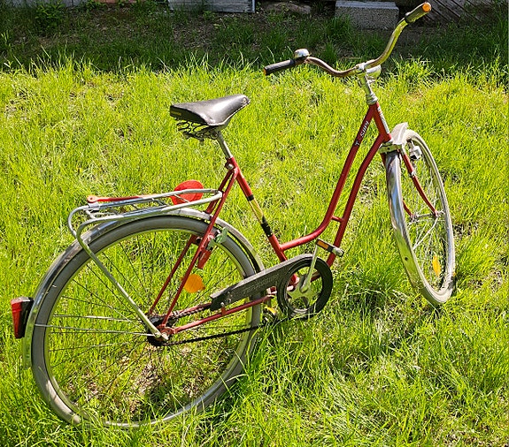 Terässiipi vintage polkupyörä