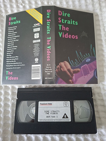 Dire Straitsin videoita VHS, KERÄILYYN!
