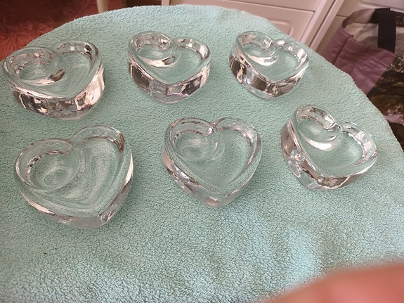 Iittala lasiset munakupit 6 kpl