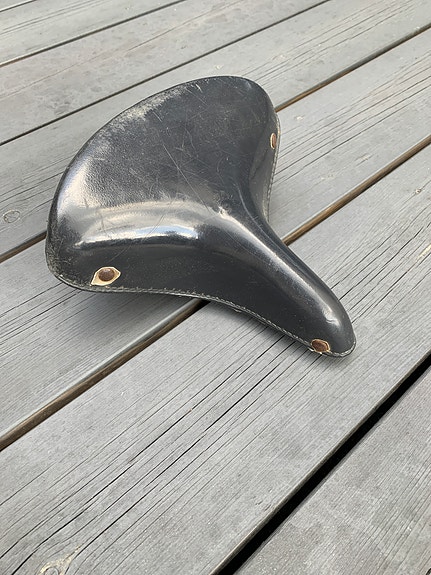 Vintage Tunturi polkupyörän satula