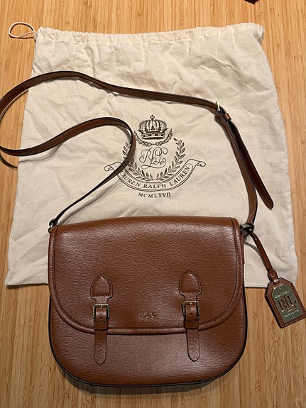 Ralph Lauren nahkainen laukku