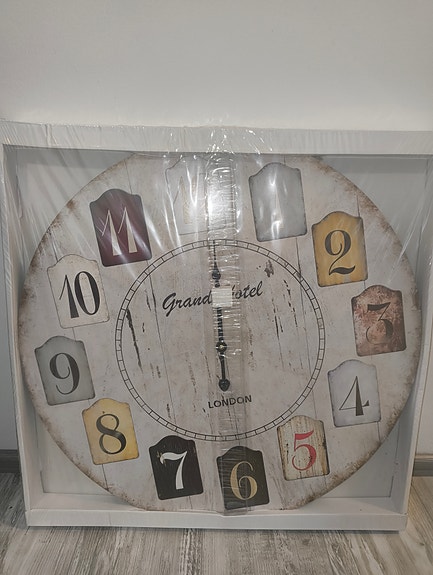 IKEA seinäkello vintage-tyylinen