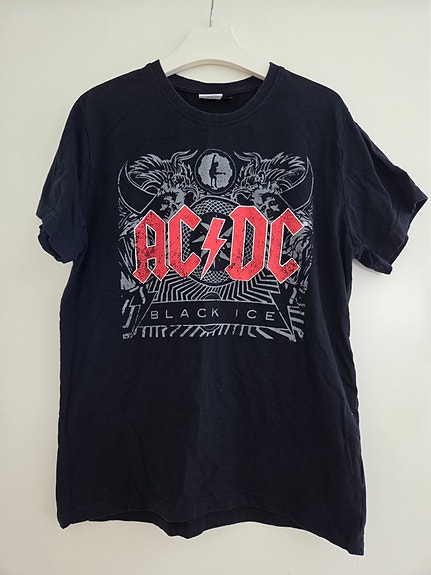 AC-DC Black Ice t-paita, L