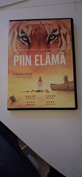 Piin elämä DVD-elokuva