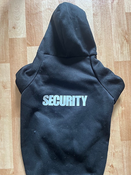 Security koiran huppari musta koko 60cm