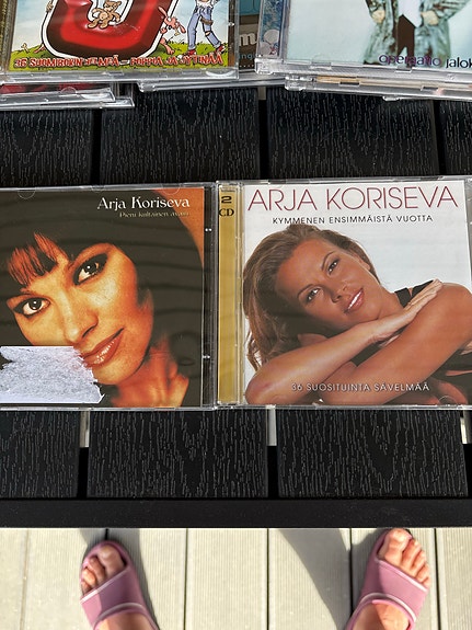 Arja Koriseva CD-levyt Kymmenen ensimmäistä vuotta + Pieni kultainen avain