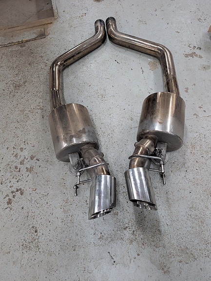 Corvette C6 Z06 Billy Boat Fusion axle back