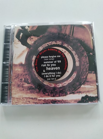 Bryan Adams So Far So Good CD-albumi