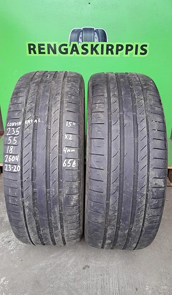 235/55R18 Continental ContiSportContact 5 kesärenkaat