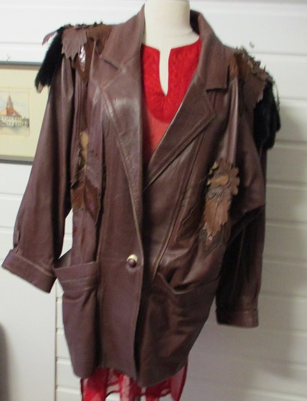 Vintage nahkatakki