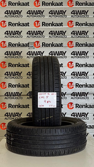 195/55R16 CONTINENTAL CONTI ECO CONTACT 5 87H DOT18/19 6-7MM 4KPL