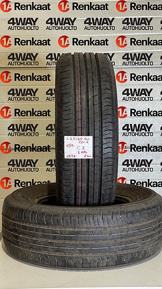 235/65R16C NOKIAN C2 121R DOT15/18 8MM UUDENVEROISET 2KPL
