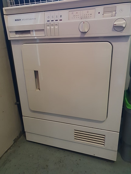 Bosch kuivausrumpu valkoinen