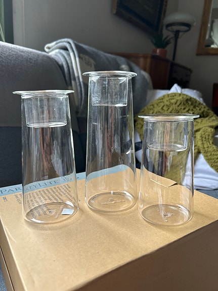 PartyLite somiste trio kynttelikkö