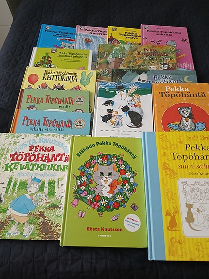 PEKKA TÖPÖHÄNTÄ kirjoja